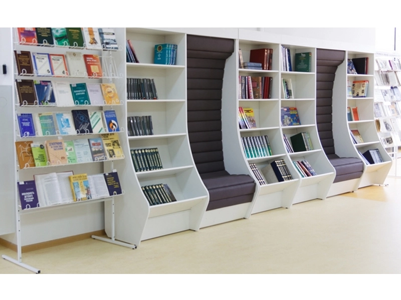 Стеллаж 5 полок, эргономичный — 800×650×2090 мм