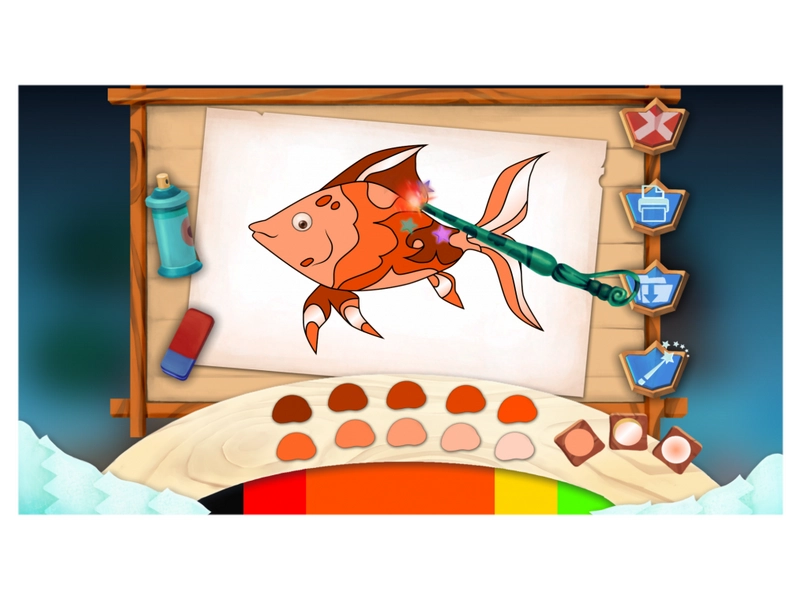 Оживариум — интерактивное детское ПО (ЛМА-А3)