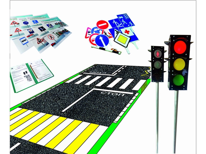 Автогородок Юниор мобильный для детей 3–12 лет
