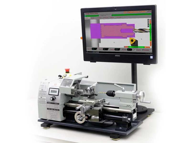 Токарный учебный комплекс «Active Vision» — ДИС-11