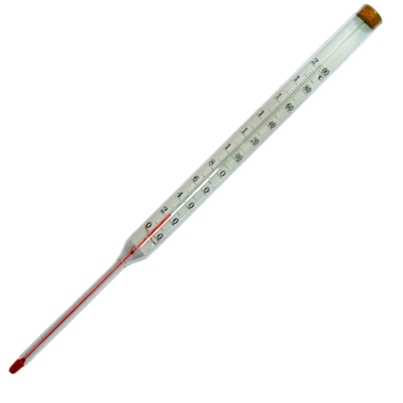 Стеклянный термометр 0…+200 °C