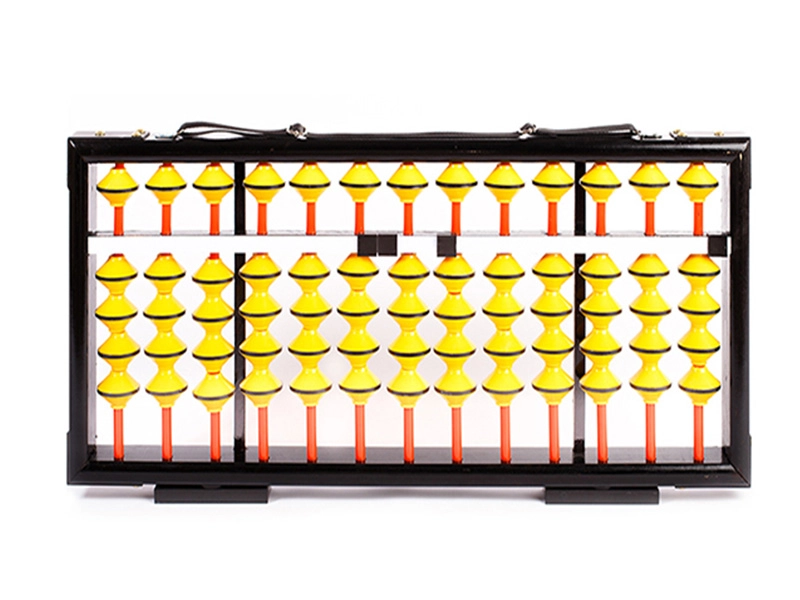 Учительский абакус жёлтого цвета