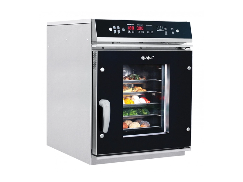 Мини-пароконвектомат бойлерного типа, 6 уровней GN 1/2