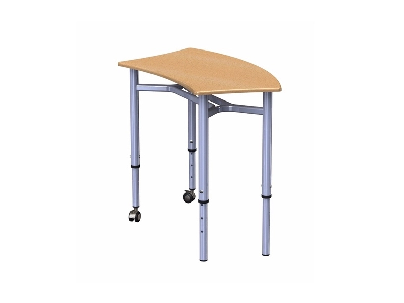 <h1>Ученический стол‑трансформер «Ромашка Л» с каркасом RAL 7040</h1>