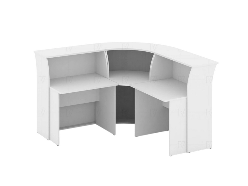 Кафедра Riva «Ресепшен» для выдачи книг — габариты 1894×1894×1150 мм