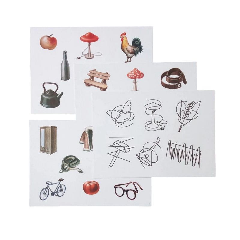 Стимульный набор для нейропсихологической диагностики — 72 листа