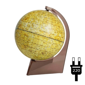 Лунный глобус 210 мм на треугольной подставке