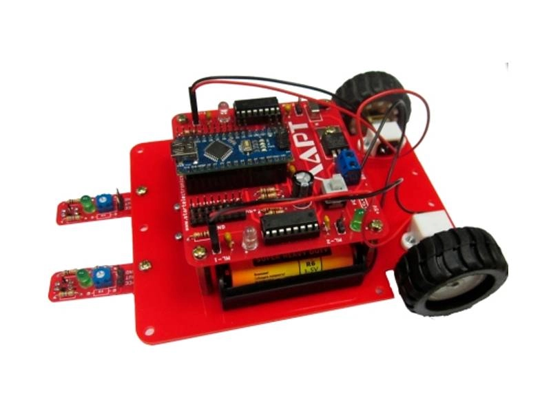 Робот «Козар» — следящий конструктор, колёса 42 мм