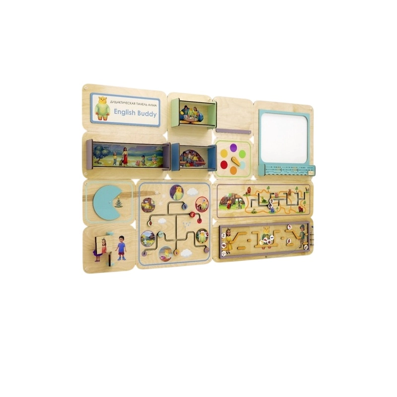 Дидактическая настенная панель для кабинета Английского языка