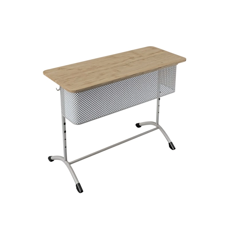 Стол ученический 2-местный «Rotondo 2М» нерегулируемый с перф.экраном