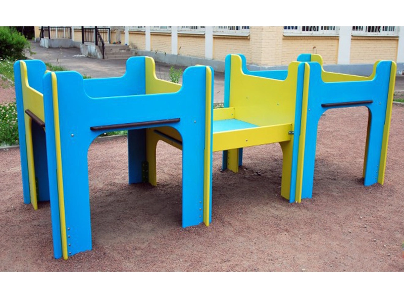 Песочница двойная для детей с ограниченными возможностями