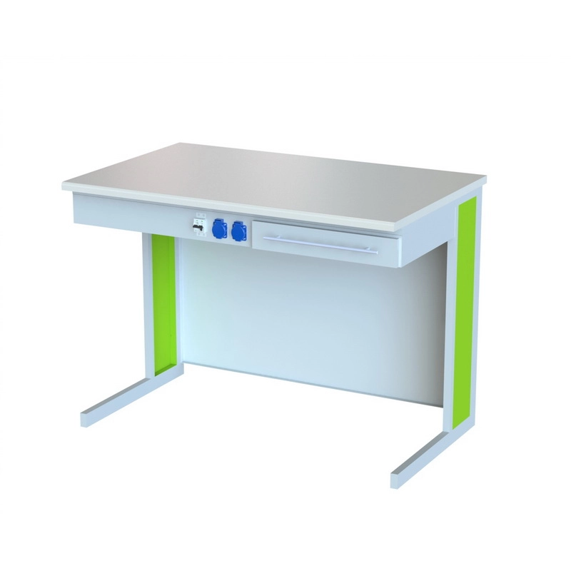 Демонстрационный лабораторный стол 1500х750х900 с электрикой