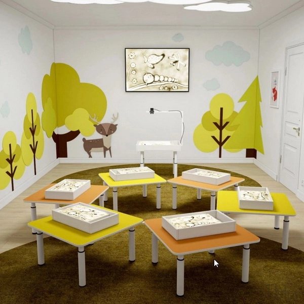 Sand Studio «Совершенство» — комплект для песочной студии, 6 мест