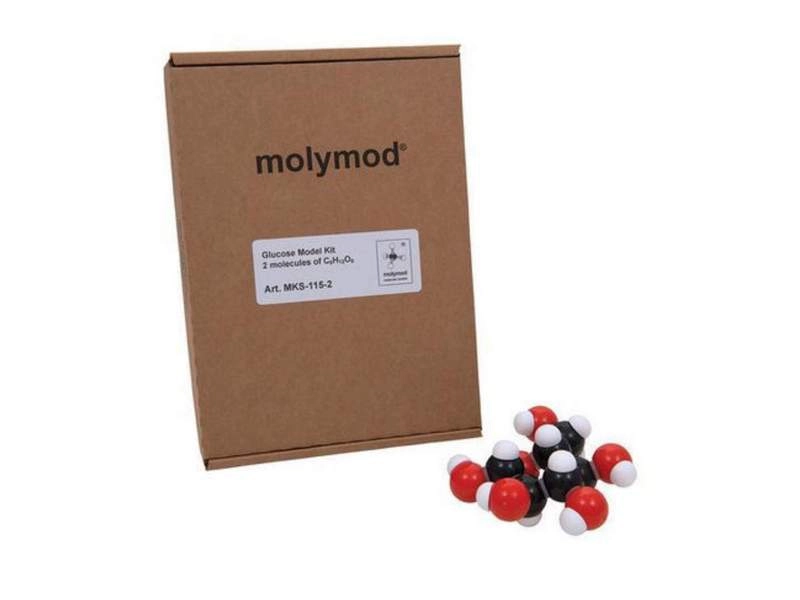 Сборная модель молекулы глюкозы (масса 250 г)
