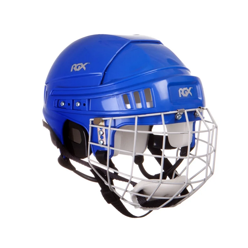 Вратарский шлем с маской, ударопрочный пластик