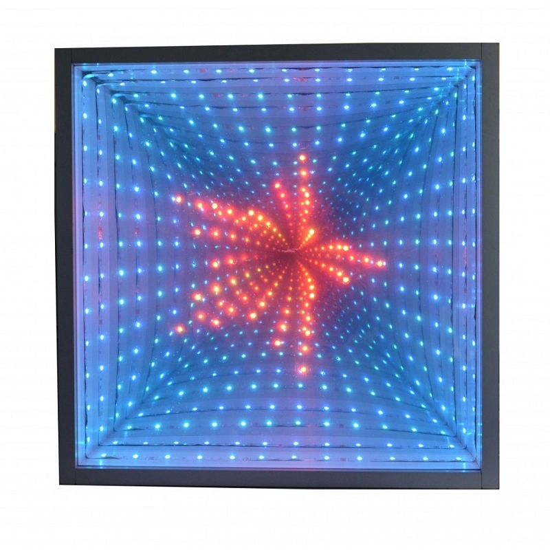 Бесконечная звезда — световое панно 40×40×12 см