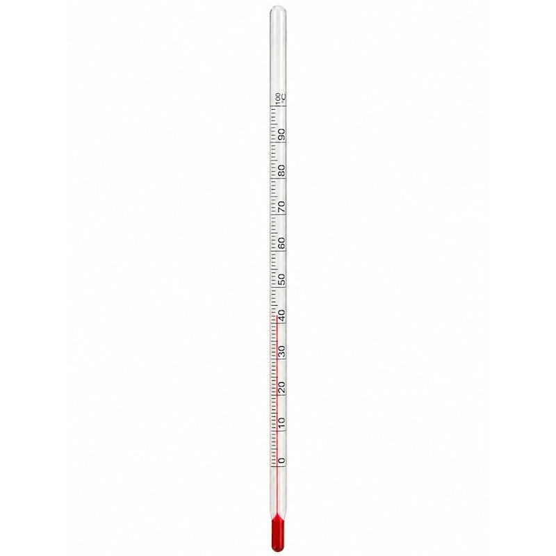 Лабораторный жидкостный термометр 0–100°C ЭДГ-2371
