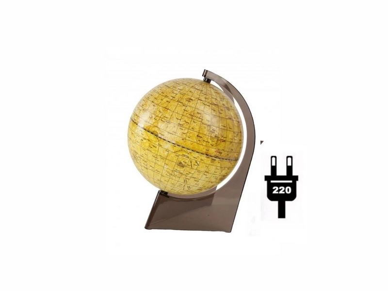 Лунный глобус 210 мм на треугольной подставке