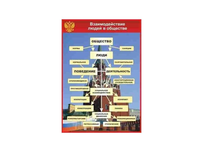 Плакаты "Общество" 700×1000 мм