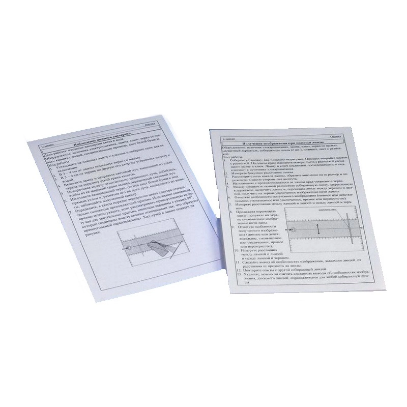 Набор карточек «Механика» — ламинированные