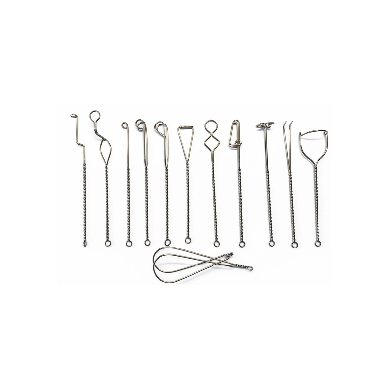 Набор массажных зондов из нержавеющей стали