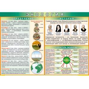 Таблицы по экологии, винил — форматы 70×100 и 100×140