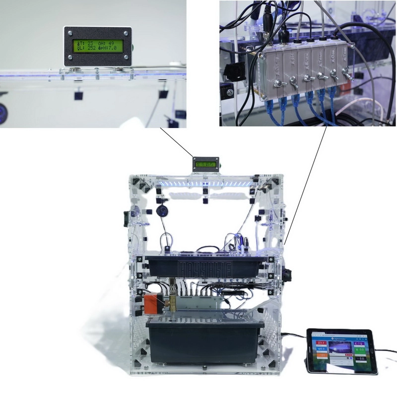 Установка гидропонная/аэропонная (с набором расходных материалов)