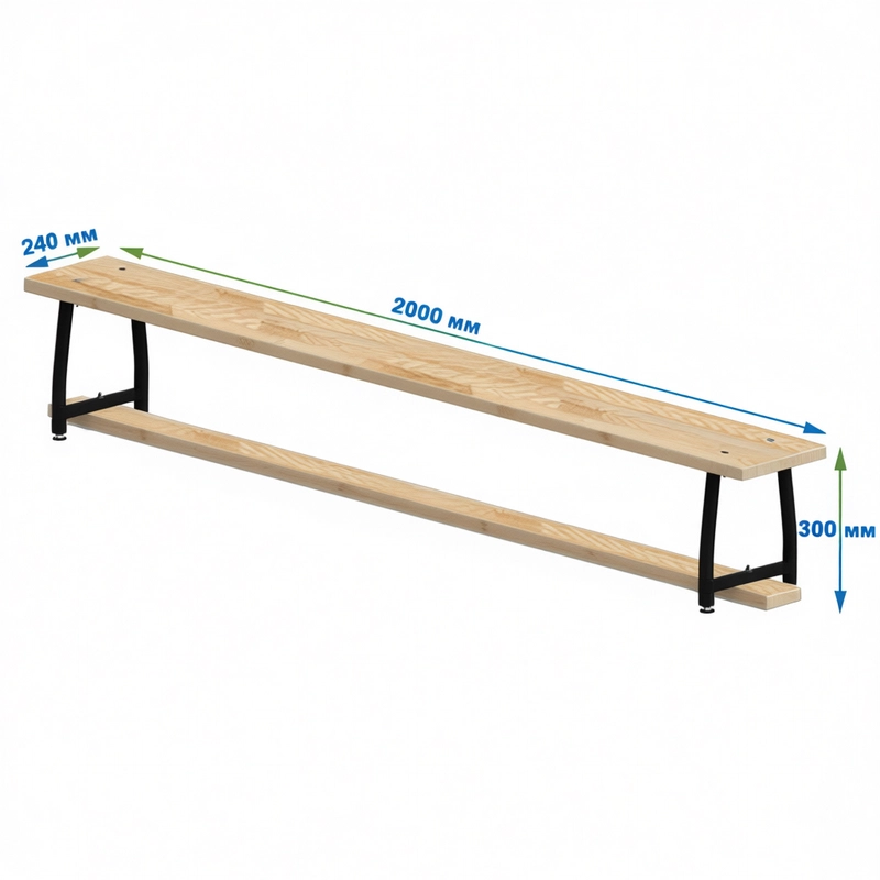 Скамейка гимнастическая универсальная