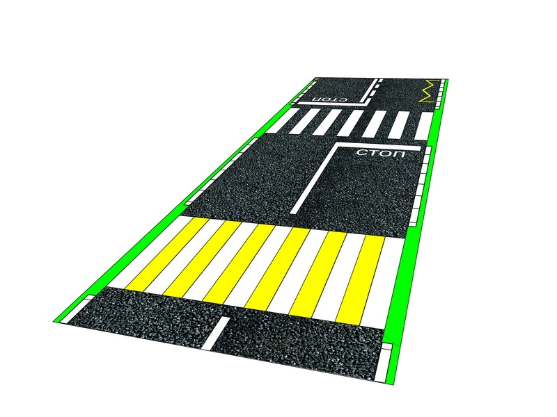 Автогородок Юниор мобильный для детей 3–12 лет