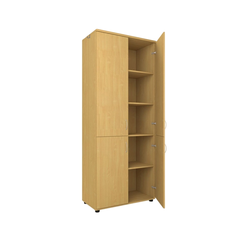 Широкий закрытый шкаф для учебных материалов 800×450×2000 мм