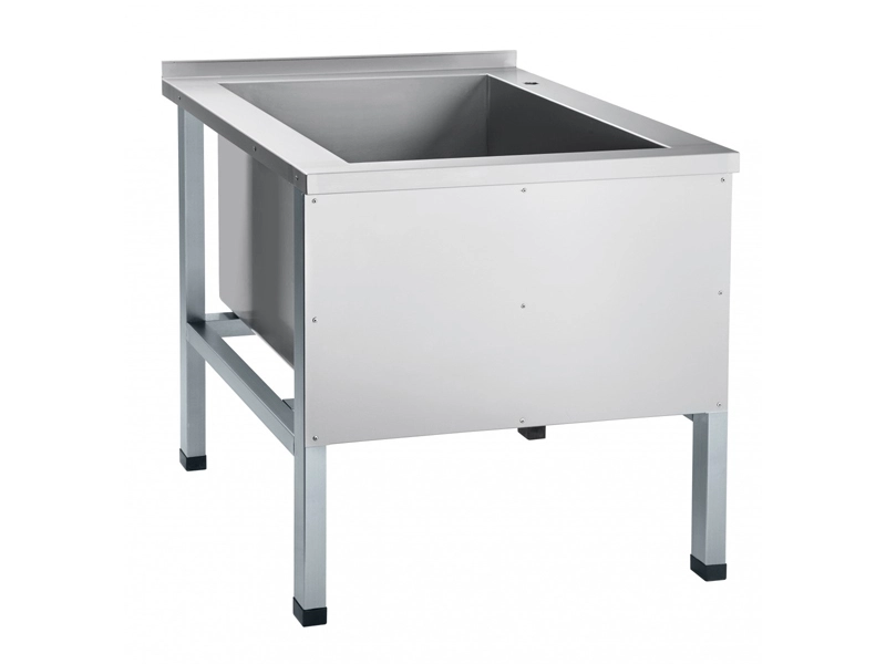 Котломойка односекционная нерж. сталь, 800×700×901 мм