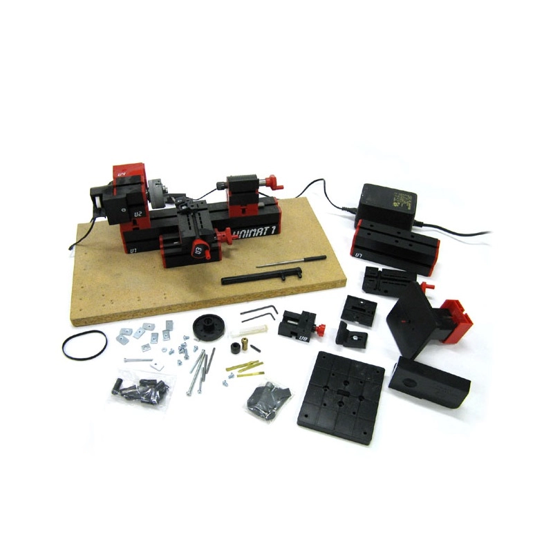 UNIMAT Elementary — базовый модульный набор станков (4 в 1)
