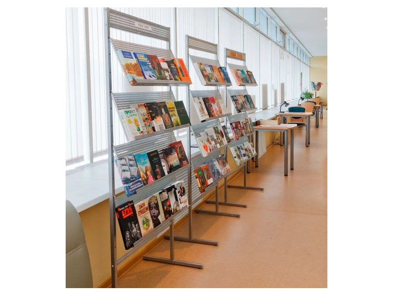 Выставочный стеллаж РДЛ-Л11.007 800×500×1800