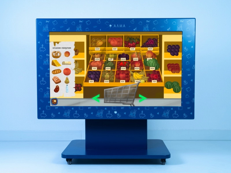 Методический комплект «АЛМА», 43" сенсорный экран