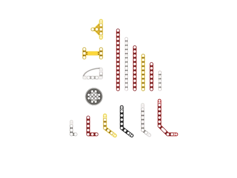 Набор пластика №3 — 52 детали для R:ED X