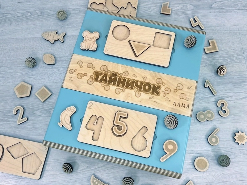 Набор «Тайничок АЛМА» — 4 двусторонние пластины