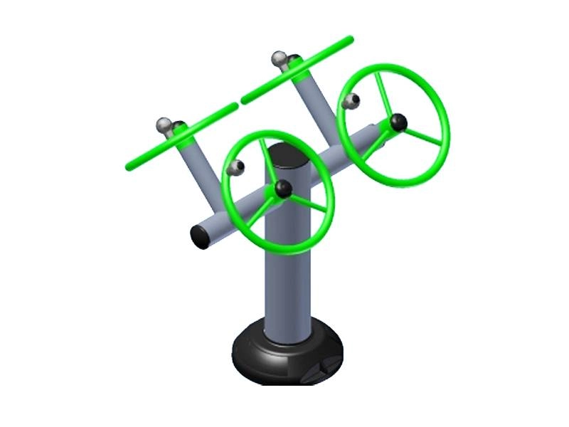 Уличный тренажер Рули большие ГРС-214