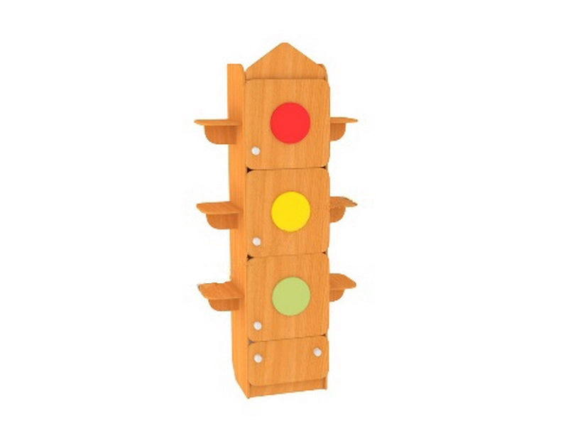 Вертикальный стеллаж «Светофор» 720×350×1520