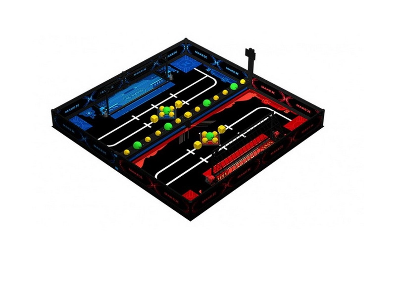 Соревновательное поле MakeX Explorer 2022 (2300×2400 мм)