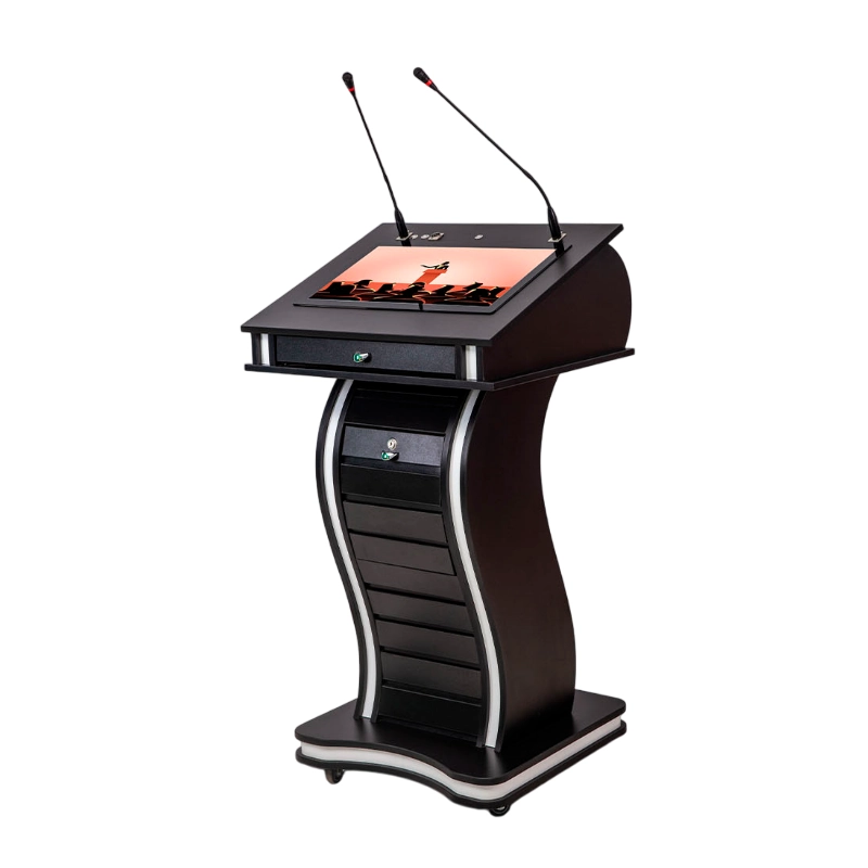 Докладная трибуна «Лебедь» с антивандальной панелью