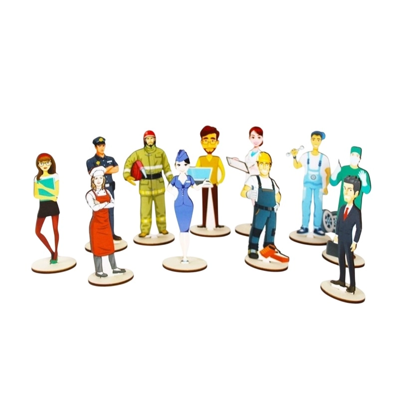 Набор «Профессии», фигурки 5–15 см