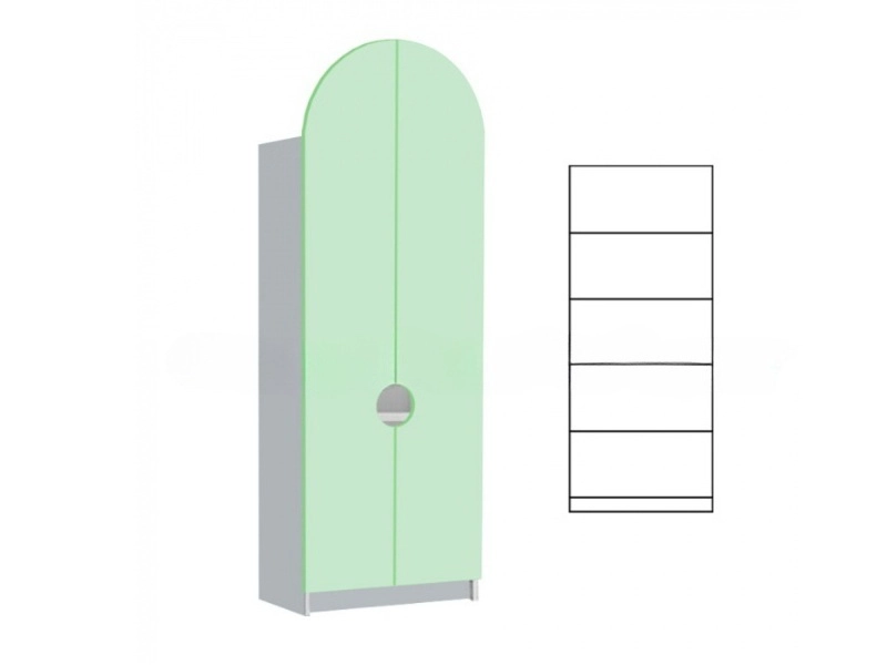 Шкаф «Школа» Ш-1, глубина 350 мм