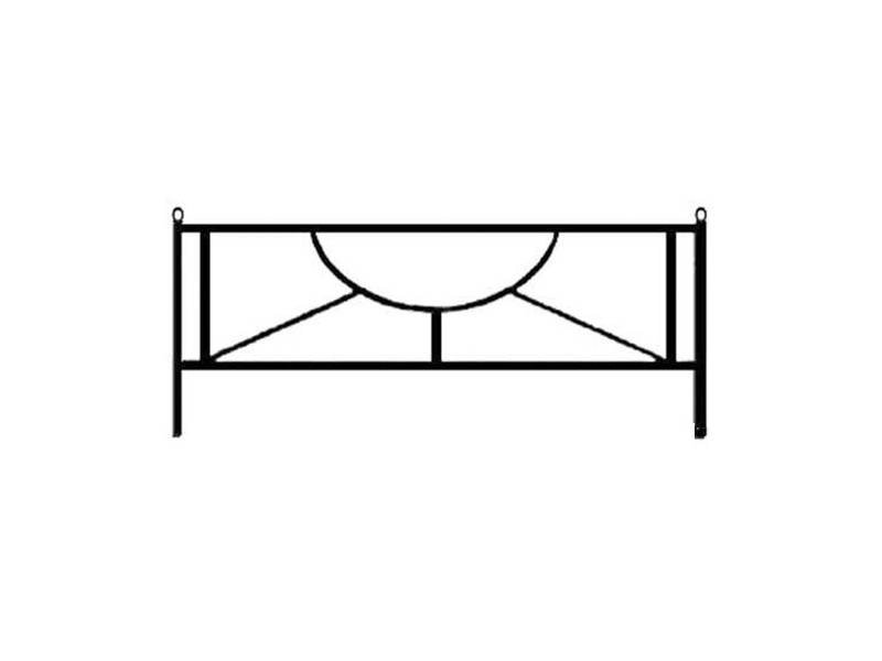 Металлическое ограждение ВЗС-Огр4