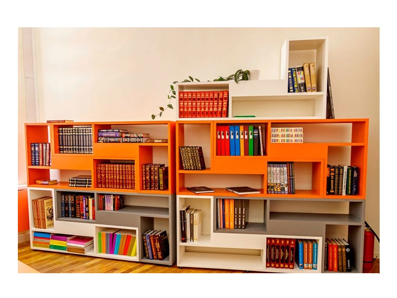 Модульный арт-стеллаж ПЛ 1425 х 350 х 750 мм