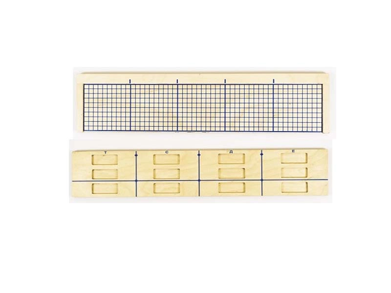 Набор счетных панелей "От 1 до 1000", 52×10 см