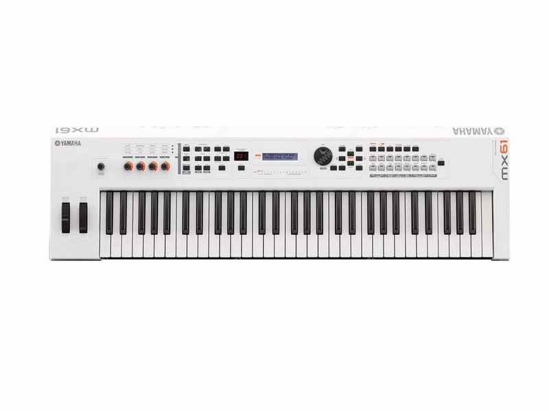 Синтезатор Yamaha MX61 белый, 61 клавиша