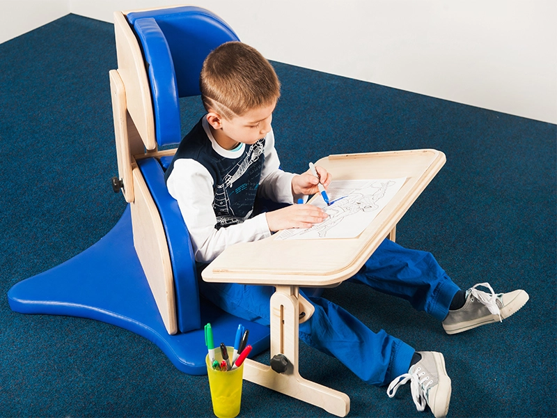 Стул для реабилитации угловой с абдуктором