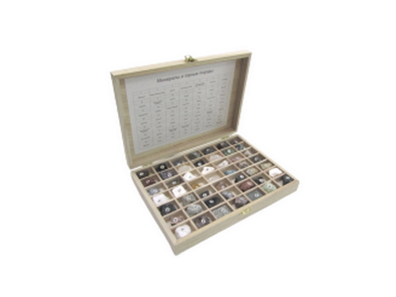 Набор «Минералы и горные породы», 49 шт.