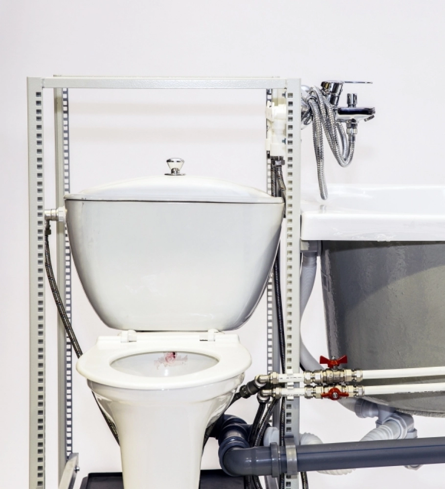 Учебный тренажер МСТС-2 — монтаж трубопроводов