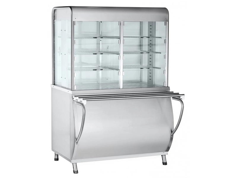 Тепловая витрина‑прилавок «Патша» 1120 мм, 3 полки